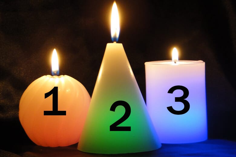 Тест: Выберите одну свечу, и узнайте, что произойдёт у вас в следующем месяце.
